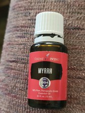 MYRRH-Young Living Essential Oils 15mil .5 fl oz Open Bottle 98 Full