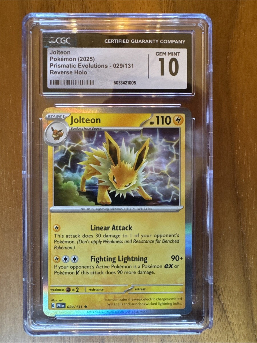 ポケモンカード サンダース　Jolteon　リバースホロ海外版　psa8 サンダースex Jolteon ex 英語版 海外版 030/131 - 海外版ポケカ