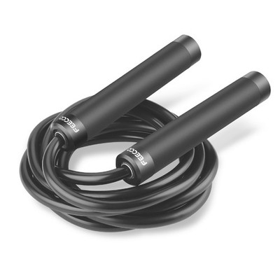 FEECCO Weighted Jump Rope for Men, PVC Rope with Metal Handles and Ball Beari...