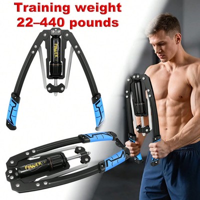 Verstellbarer Hydraulik Power Twister 10-200kg Brust Arm Krafttrainer Home Gym