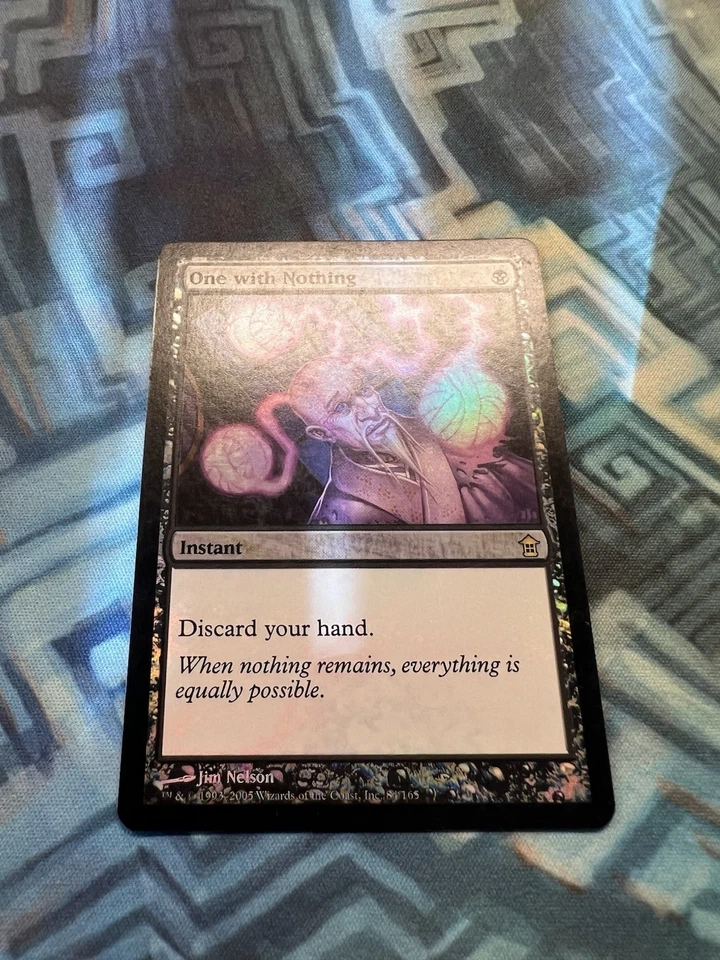 MTG Foil One with Nothing EX/LP Saviors of Kamigawa - Image 3 of 4