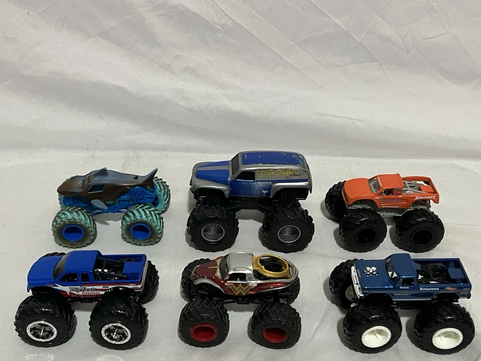 压铸迷你怪物卡车混合套装 6 件 — 第 3/4 张图片