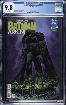 ABSOLUTE BATMAN ARK M #1  CGC 9.8 - 1st Print Cover A! Snyder!