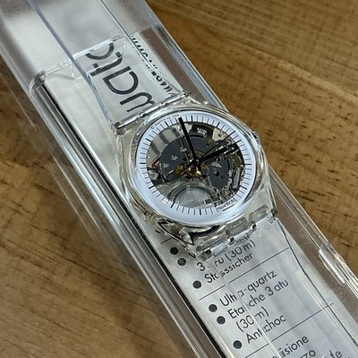 1998 JELLY FISH STYLE - SEE THRU - CLEAR [ NOS ] 34mm | eBay