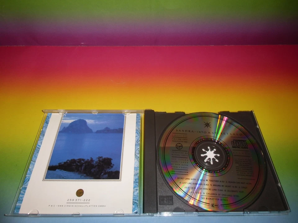 Sandra*Enigma - Into A Secret Land *1988*VIRGIN*ITALO*DISCO CD-MINT/NEUWERTIG - Bild 2 von 3