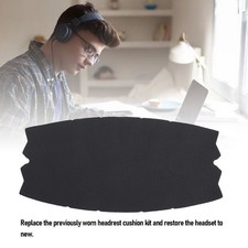2 Set Replacement Headband Pad Kit High Resilience Headphone Headband Cover