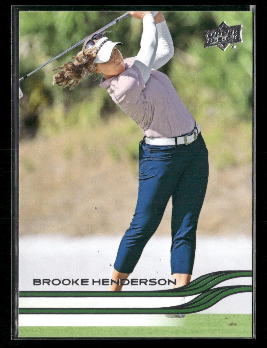 Brooke Henderson 2026 Upper Deck #33 PGA 