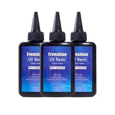 300g UV Resin Crystal Clear Fast Cure Low Viscosity Resin Kit for Jewelry