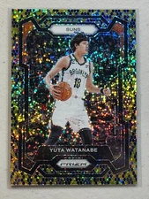 Yuta Watanabe 2023-24 Panini Prizm King Snake Prizms SSP Parallel #285 Nets