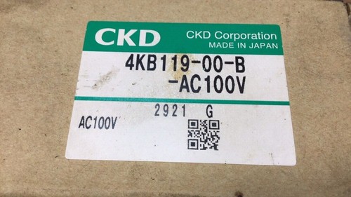 CKD 4KB119-00-B-AC100V Magnetventil 100V/110V 4KB119-B - Bild 6 von 6