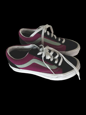 Women s Size 5 - VANS Old Skool 2 Tone - Black Magenta, Aqua