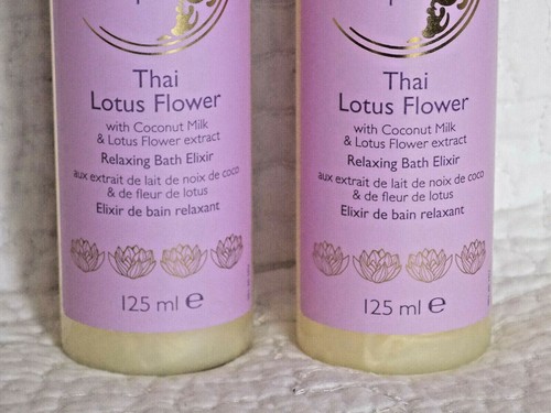 Avon Planet Spa Thai Lotus Flower Bath Elixir 2 X 125ml