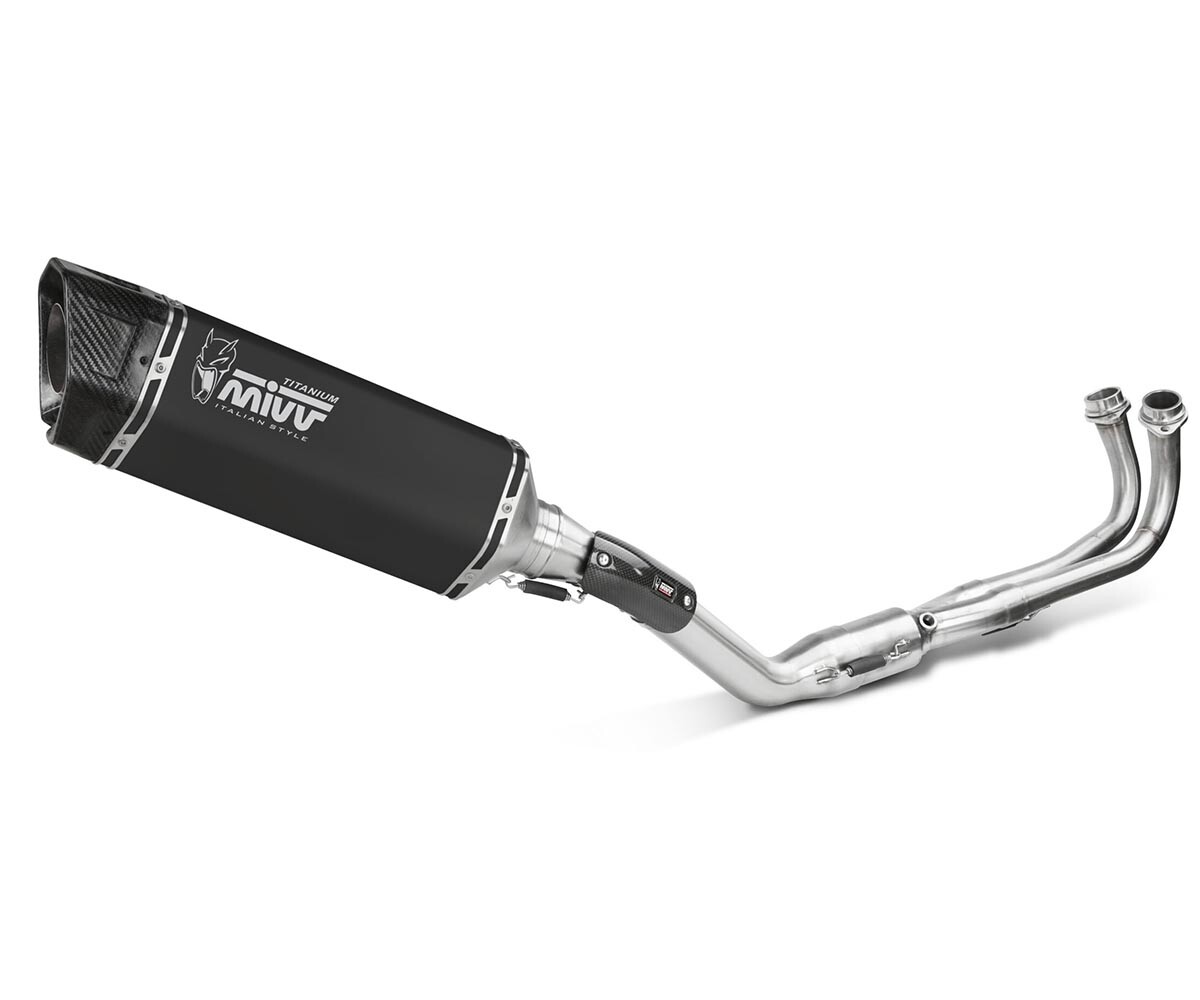 Full System Exhaust Mivv SR-1 Black Titanium YAMAHA T-MAX