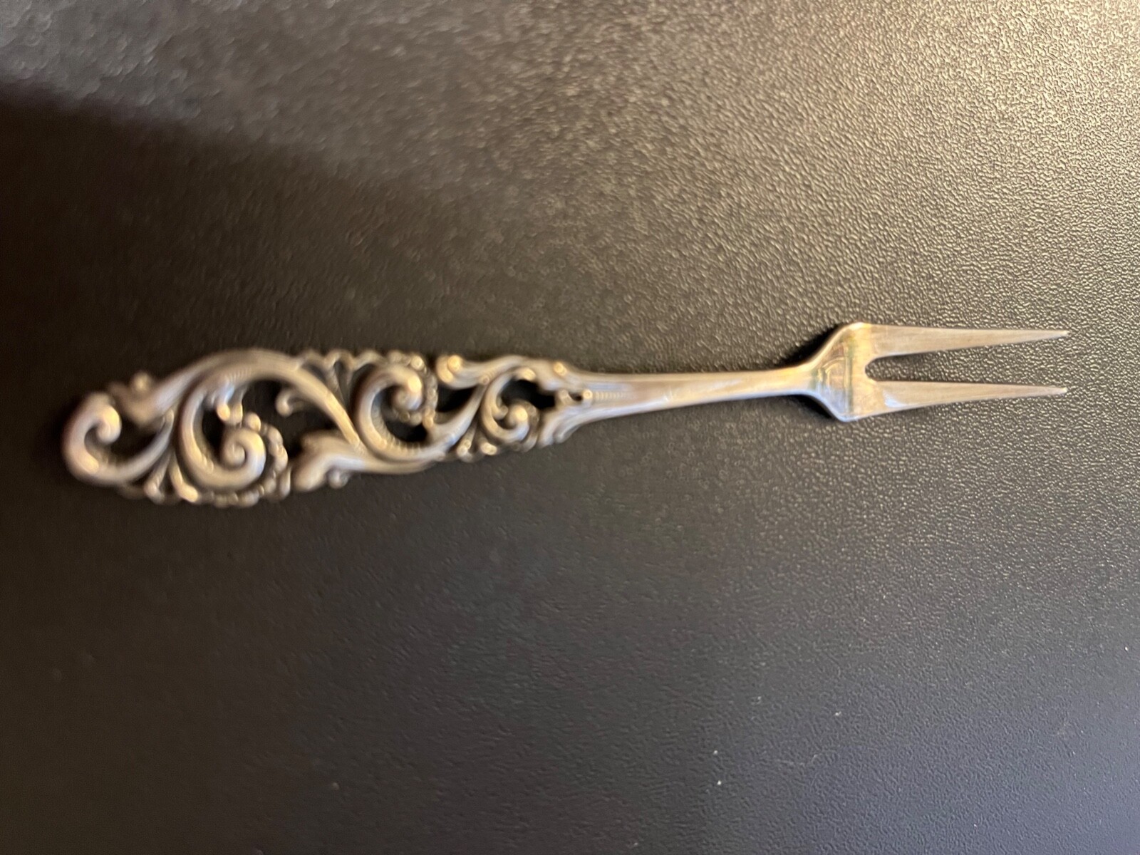 Norwegian Norway Mylius Brodrene 830s 'TELE' PICKLE FORK5 3/4