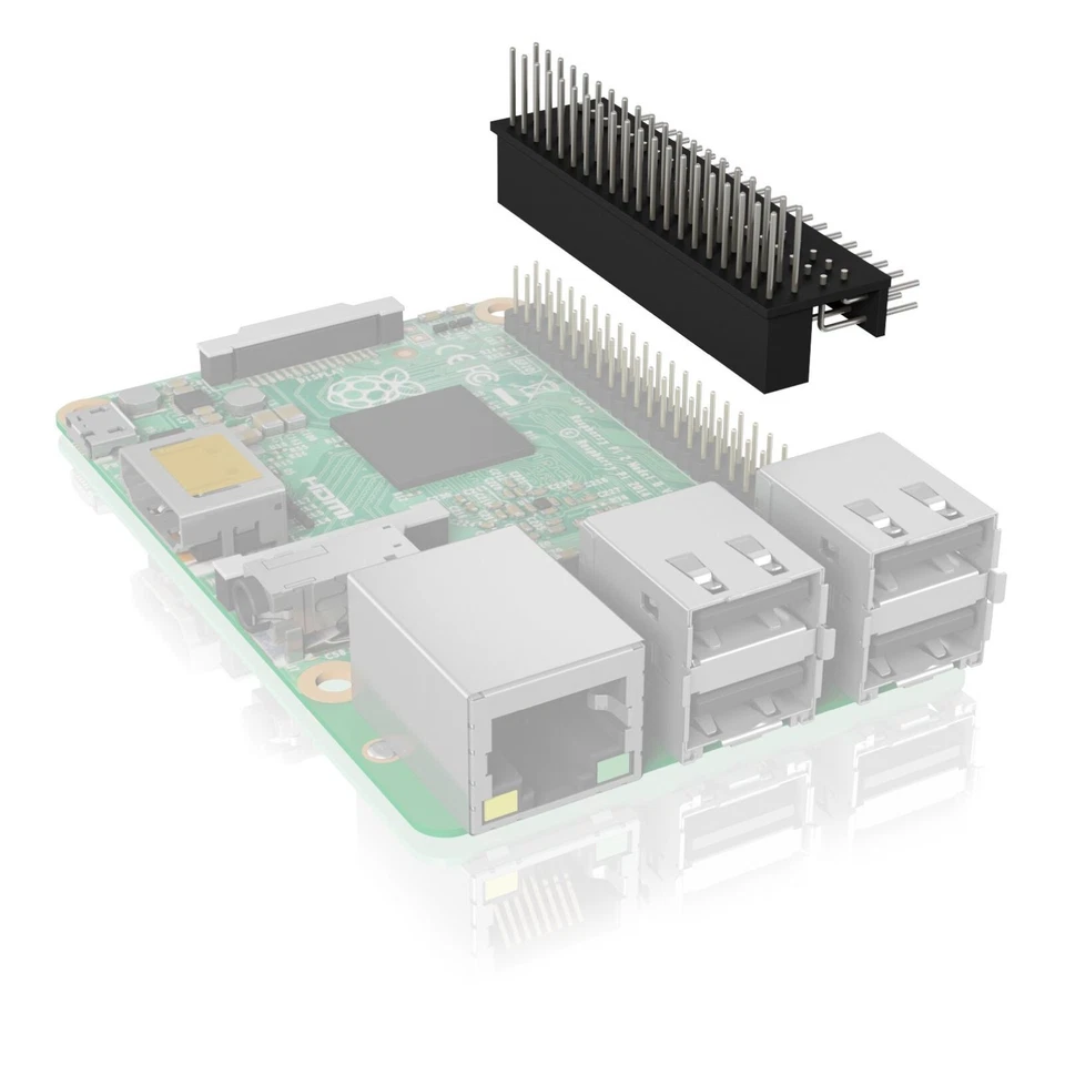 ICY BOX IB-RPA101 Raspberry Pi 40 polige GPIO 1 auf 2 Erweiterung 60522 NEU - Bild 4 von 4