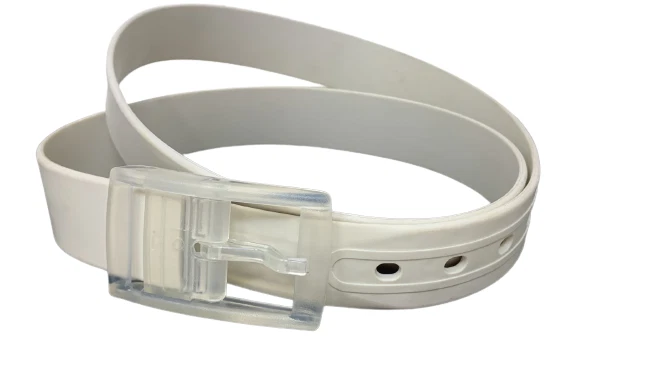 Off white belt silver buckle sale