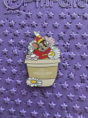 2024 Disney Parks Epcot Flower & Garden Mystery Pin Timothy Mouse Dumbo