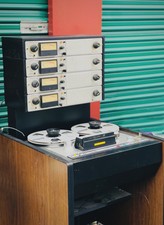 2x Ampex Ag-440b 1/2" 4 Track Analog Recorder Tape Machine Vintage Rare