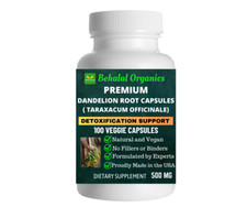 Dandelion Root 500mg Vegan Capsules 100 Count