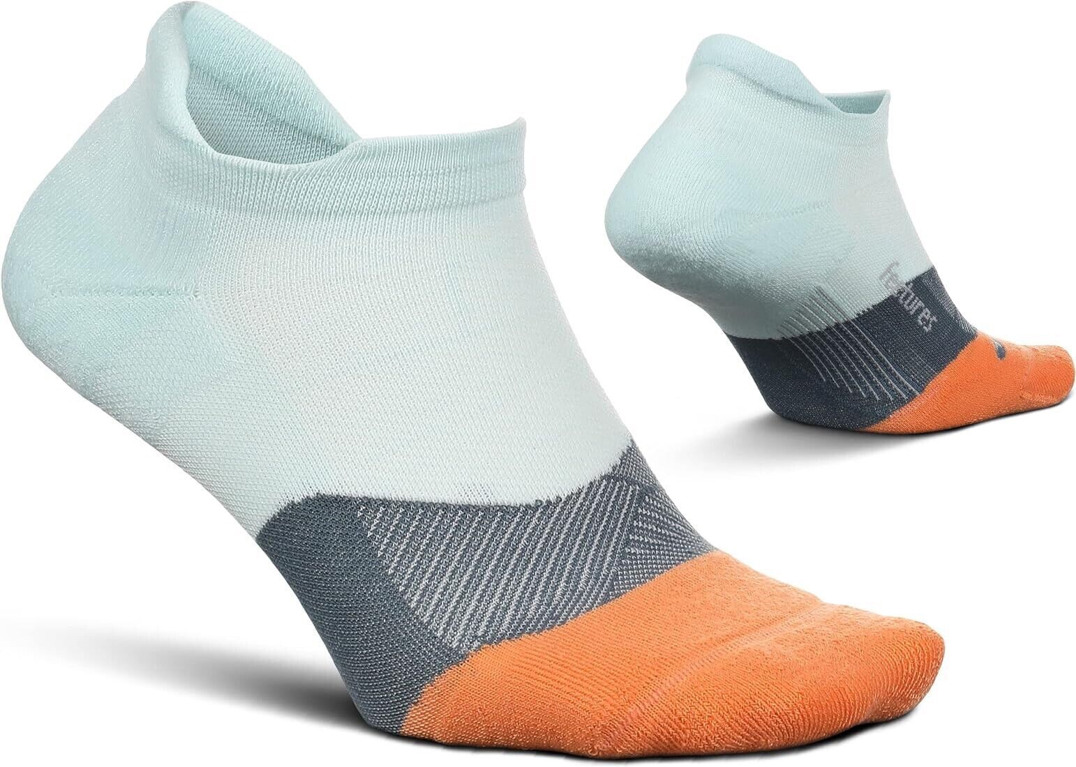 Feetures Elite Ultra Light No Show Tab Socks Targeted Compression