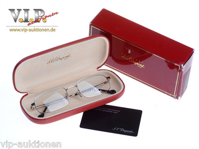 ST.DUPONT TITANIUM LUNETTE BRILLE BRILLENFASSUNG EYE-GLASSES FRAME OCCHIALI ОЧКИ