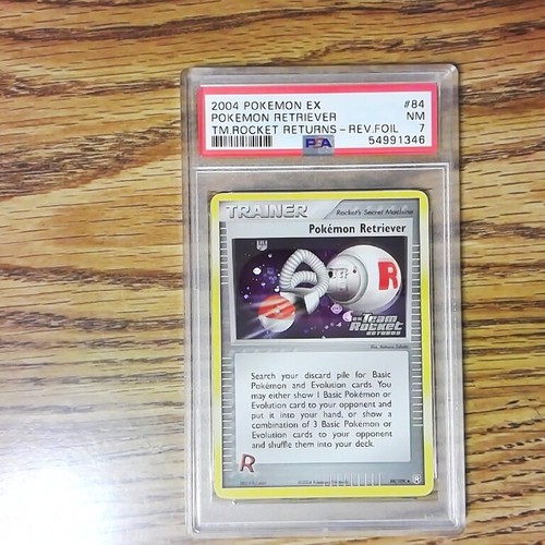 Pokémon Retriever graded PSA 7 for sale on eBay