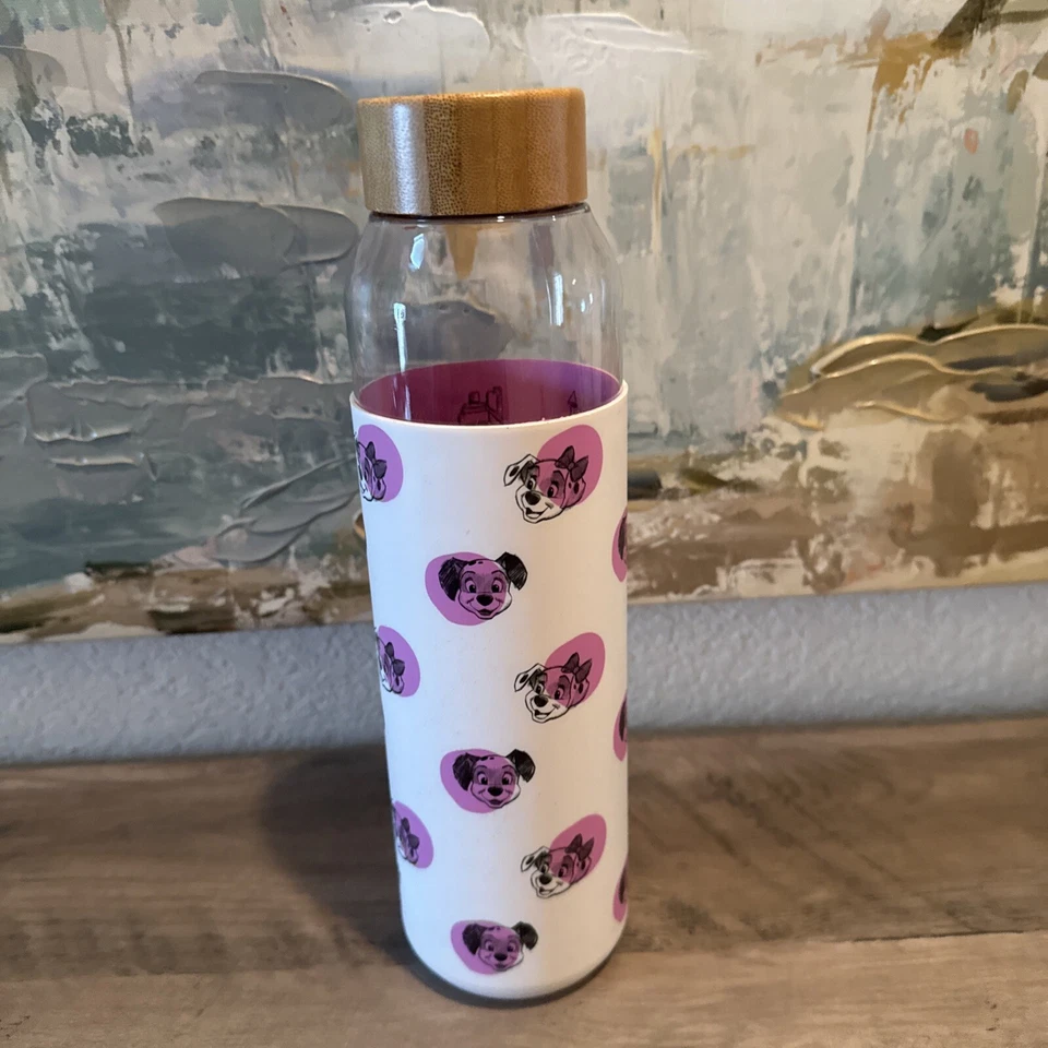 NUEVO Vaso Disney 101 Dálmatas Blanco y Rosa Foto 2 de 4