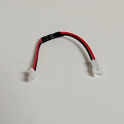 Molex PicoBlade 1.25mm Female to JST SH 1.0mm Male Adapter Cable   2-Pin (60mm L