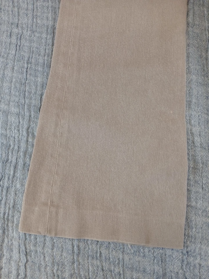 Pantalones de vestir para mujer Gunex talla 2 caqui claro liso hechos en Italia Foto 2 de 4