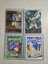 Puka Nacua 2023 Green Laser Promo Whildchrome # 6/25 Rookie 2023 Select...