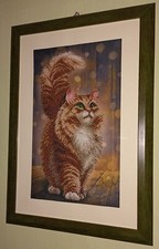 Quadro ricamato con le perline Buona idea per regalo Ottimo decorazione