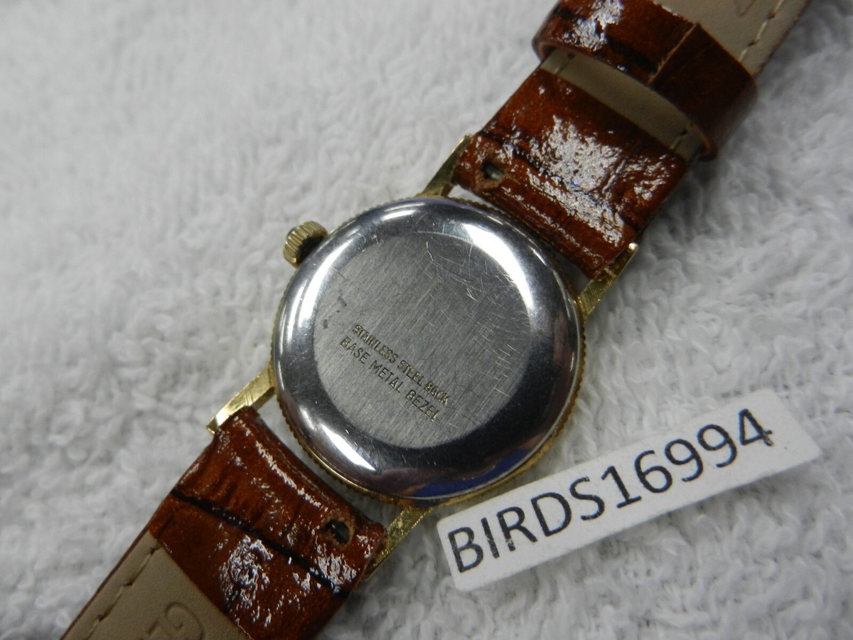 RARE Vintage 1776 1976 BICENTENIAL WITTNAUER COIN BASE 8KT GOLD Women\'s Watch RARE VINTAGE 1776 1976 BICENTENIAL WITTNAUER COIN CASE WATCH  main image 4
