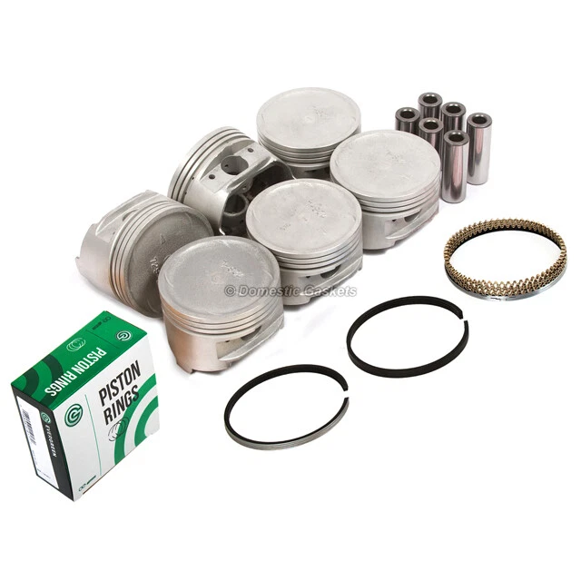 Pistons Bearings Rings Fit 95-98 Mitsubishi Montero Montero Sport 3.0L 6G72 - Image 3 of 4