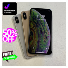 Apple iPhone XS 64GB 256GB Space Gray Silver Gold Mint Verizon AT T T-Mobile