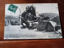 cpa(67) Rochers sur la route de Munster et le Petit-Hohneck