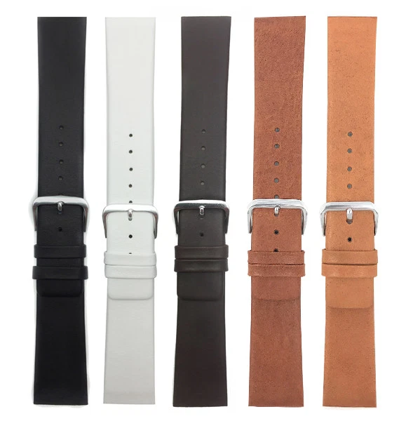 Genuine Leather Skagen Watch Strap Band Screw 12 to 31mm White