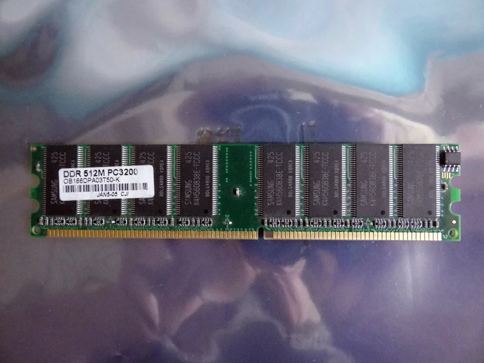 Nuimpact Samsung 512MB k4h560838e-tccc DDR PC3200 400Mhz Desktop Memory RAM - Image 2 of 4