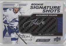 2019 Upper Deck Engrained Rookie Signature Shots /249 Alexander Volkov Auto 1q2