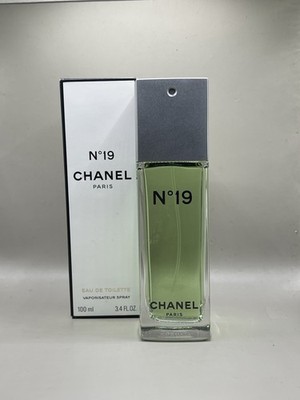 CHANEL N19 EAU DE TOILETTE 100 ML OLD BATCH VINTAGE RARE NEU