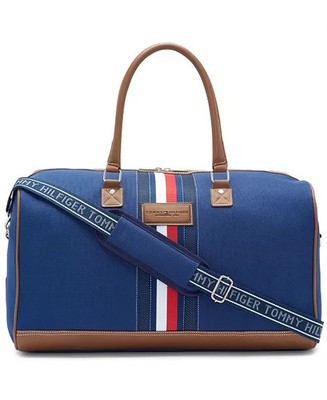Tommy Hilfiger TT120LGO LOGAN Carry On Sport Duffle Bag New With Tags
