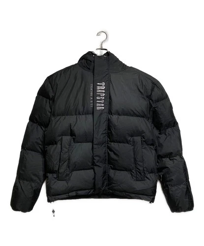 Authentic TRAPSTAR DECODED HOODED PUFFER Jacket M Black Men TSJP003 #6265 video thumbnail