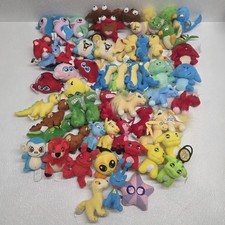 Neopets McDonalds Plush Lot of 56 Stuffed Animals Poogle Kacheek Blumaroo Kiko
