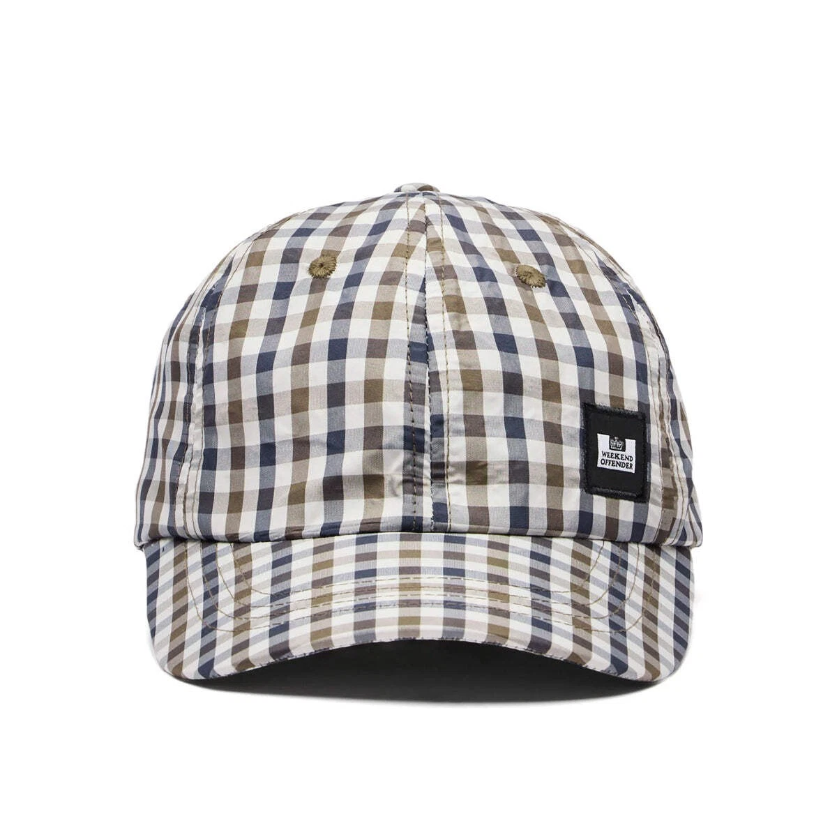 WEEKEND OFFENDER CLAY MID HOUSE CHECK CAP