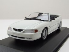MAXICHAMPS,FORD Mustang Cabriolet 1994 Weiß, 1/43, MXC940085631