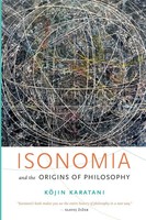 Isonomia And The Origins Of Philosophy Kojin Karatani Taschenbuch Englisch 2017