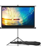 Projector Screen with Stand 60 inch - Indoor ...