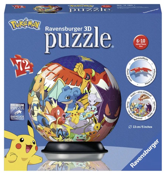 3D Puzzle-Ball PokéMon | Erlebe Puzzeln In Der 3. Dimension | Spiel | Puzzle-image
