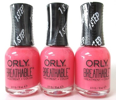 ORLY Breathable Treatment 20990 Flower Power Pack of 3