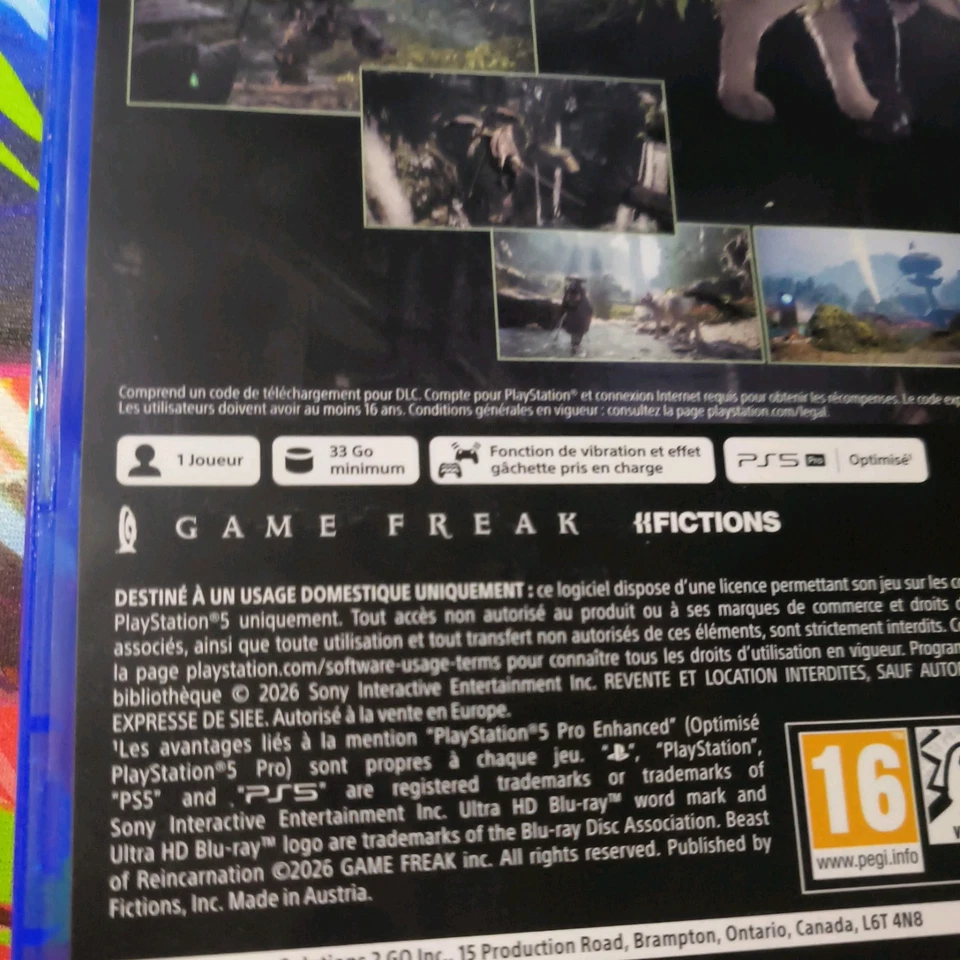BEAST OF REINCARNATION PS5 UK OCCASION (GAME IN ENGLISH/FRANCAIS/DE/ES/IT/PT), photo 3 sur 4