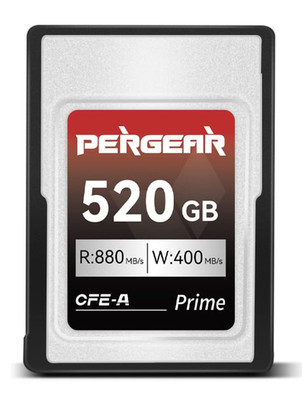 Pergear 520GB CFexpress Type-A (880MB/s, 400MB/s) Speicherkarte